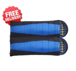 OZtrail Alpine View -12 Cel. Twin Double Sleeping Bag - Twin Pack