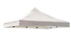OZTRAIL WHITE COMMERCIAL 3 X 3M CANOPY FOR DELUXE GAZEBO REPLACEMENT