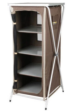 OZtrail 4-Shelf Hard-Top Deluxe Instant Camp Cupboard