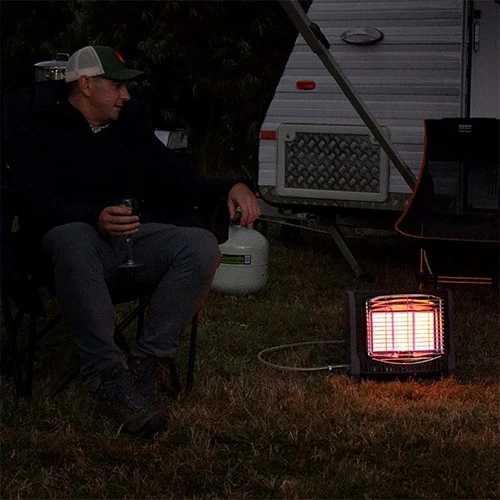 GASMATE CH203 PORTABLE BUTANE GAS CAMPING CAMP OUTDOOR TENT HEATER INCLUDES HOSE 5 GASMATE CH203 PORTABLE BUTANE GAS CAMPING CAMP OUTDOOR TENT HEATER INCLUDES HOSE - Image 5