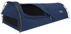 (SALES PROMOTION) OZTRAIL MITCHELL KING SINGLE CANVAS ( NAVY BLUE ) DOME SWAG