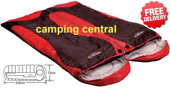 Caribee Genesis Duo +5 Celsius Twin Sleeping Bags 1 Caribee Genesis Duo +5 Celsius Twin Sleeping Bags