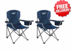 Coleman ISIT™ Quad Folding Portable Camping Picnic Arm Chair X 2
