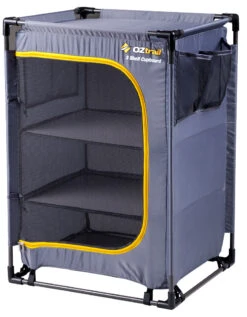 OZtrail 3-Shelf Camping Cupboard Storage