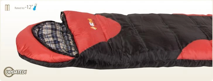 OZtrail Alpine View Jumbo -12 Celsius Sleeping Bag - 230 X 90cm 2 OZtrail Alpine View Jumbo -12 Celsius Sleeping Bag - 230 X 90cm - Image 2