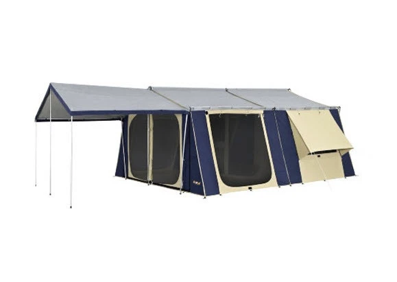 (SALES PROMOTION) OZtrail 15 X 16 Canvas Cabin Tent 1 (SALES PROMOTION) OZtrail 15 X 16 Canvas Cabin Tent