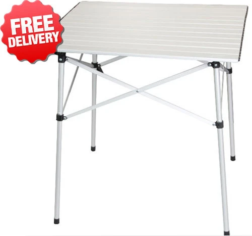 OZtrail Slat Folding Picnic Portable Camping Table 1 OZtrail Slat Folding Picnic Portable Camping Table