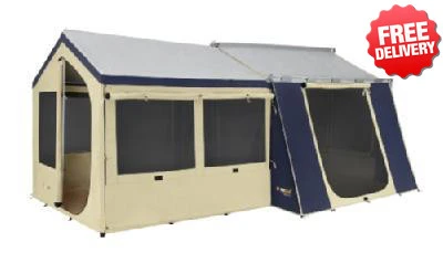 (SALES PROMOTION) OZtrail Cabin Tent Sunroom - Polyester 2 (SALES PROMOTION) OZtrail Cabin Tent Sunroom - Polyester - Image 2