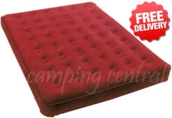 OZtrail Queen Inflatable Velour Air Bed Mat Mattress