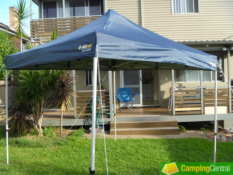 OZtrail (RED) Deluxe Gazebo Marquee Stall Stand 3 X 3 Metres 2 OZtrail (RED) Deluxe Gazebo Marquee Stall Stand 3 X 3 Metres - Image 2