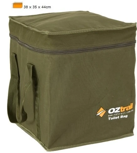 OZtrail Portable (20 Litre) Camping Outdoor Toilet + Canvas Carry Bag 4 OZtrail Portable (20 Litre) Camping Outdoor Toilet + Canvas Carry Bag - Image 4