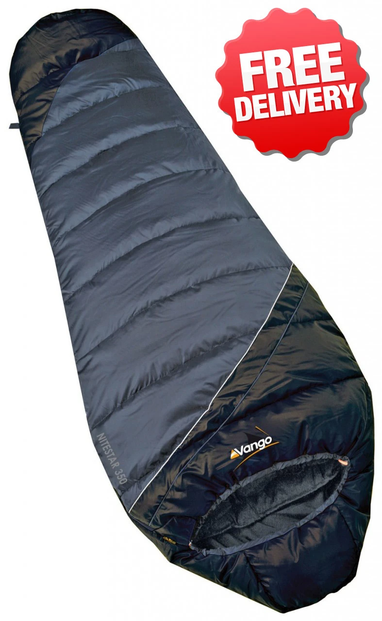 Vango Nitestar 350 Sleeping Bag -0 Celsius 1 Vango Nitestar 350 Sleeping Bag -0 Celsius