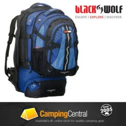 Black Wolf Cedar Breaks 90 Litre Backpack Travel Pack