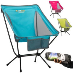 OZTRAIL Compaclite 2.5kg Traveller Chair Folding Portable Ultra Light Compact