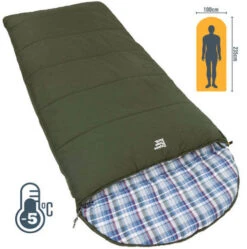 (SALES PROMOTION) EPE BUCKLEY POLY COTTON CANVAS -5Cel. MEGA SLEEPING BAG (235 X 100cm)