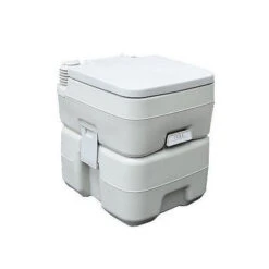 OZTRAIL PORTABLE (20 LITRE) CAMP CAMPING OUTDOOR TOILET POP UP PRIVACY ENSUITE -Camping Gear Central image 00516.1403489622.1280.1280