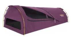 (SALES PROMOTION) OZTRAIL KOKOMO KING SINGLE CANVAS (MITCHELL PURPLE) DOME SWAG