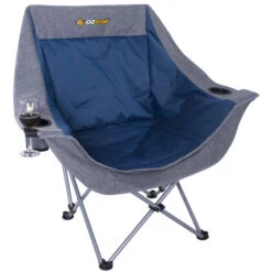 OZTRAIL MOON CHAIR ( SINGLE ) 120KG LIMIT PICNIC CAMP OUTDOOR SEAT PORTABLE