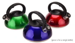 (SALES PROMOTION) OZtrail 3 Litre Whistling Stainless Steel Camping Kettle