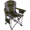 OZtrail Titan 200KG RATING Folding Portable Camping Picnic Arm Chair