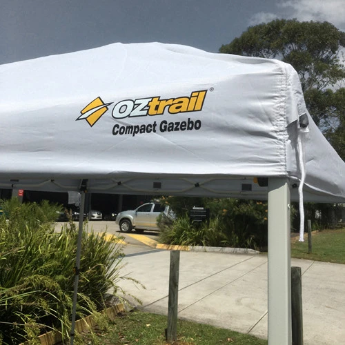 OZtrail (WHITE) Compact Gazebo 2.4x2.4m Marquee Awning Market Stall 2 OZtrail (WHITE) Compact Gazebo 2.4x2.4m Marquee Awning Market Stall - Image 2